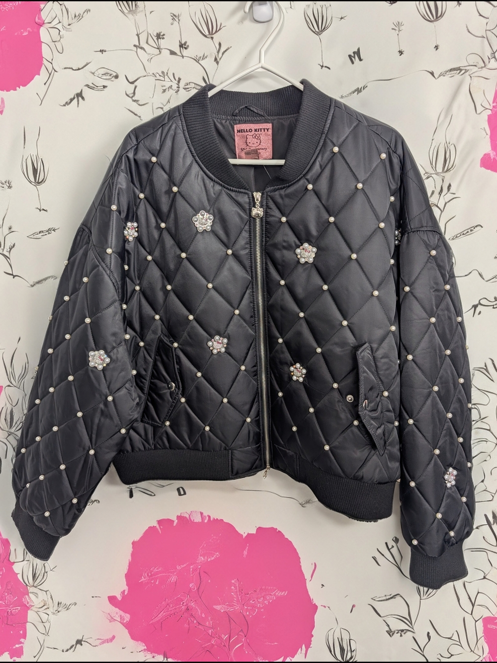 Hello Kitty 50th Anniversary Bomber Jacket 3x + BONUS 👋 🐈 Items.